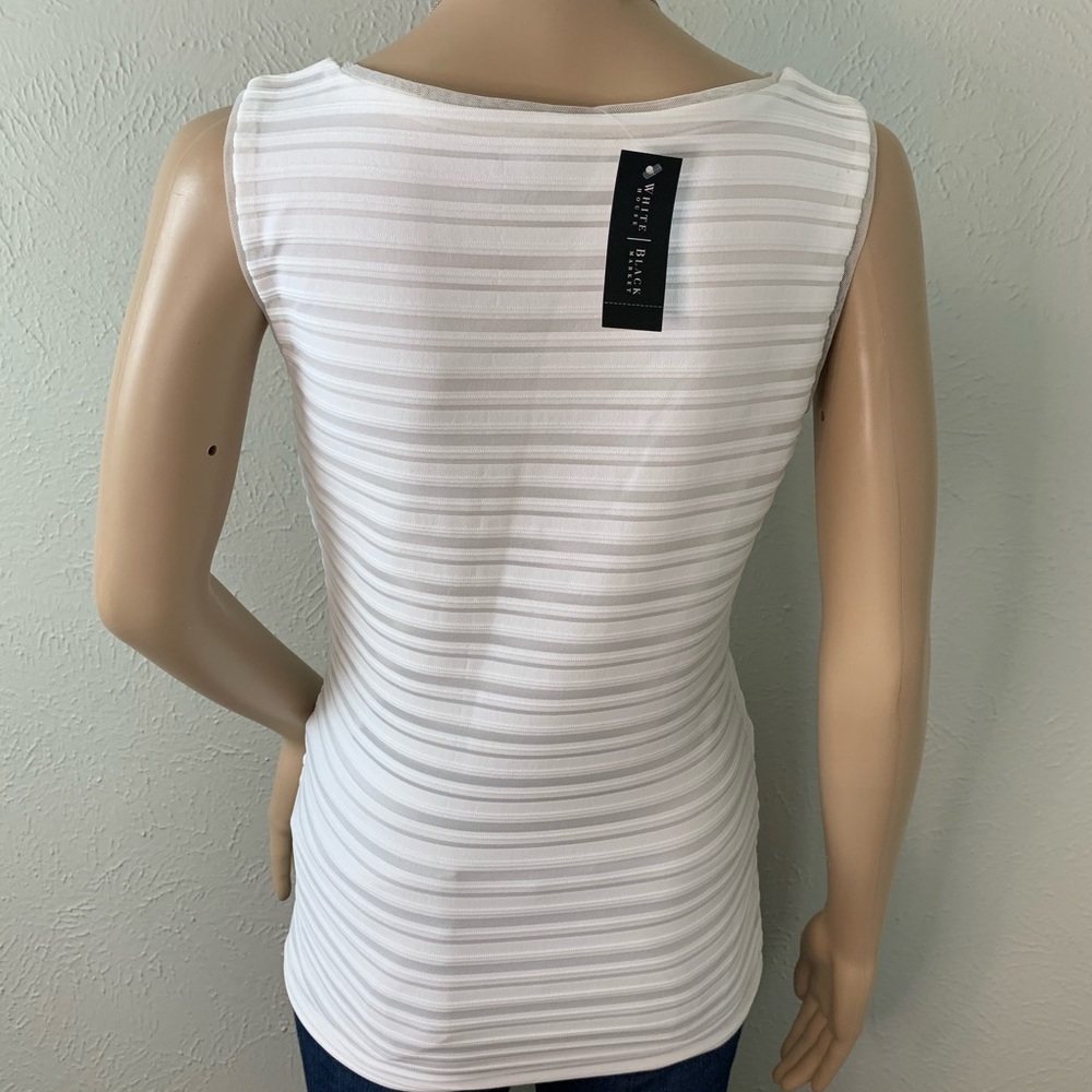 White House Black Market Striped Top - Picture 3 of 5